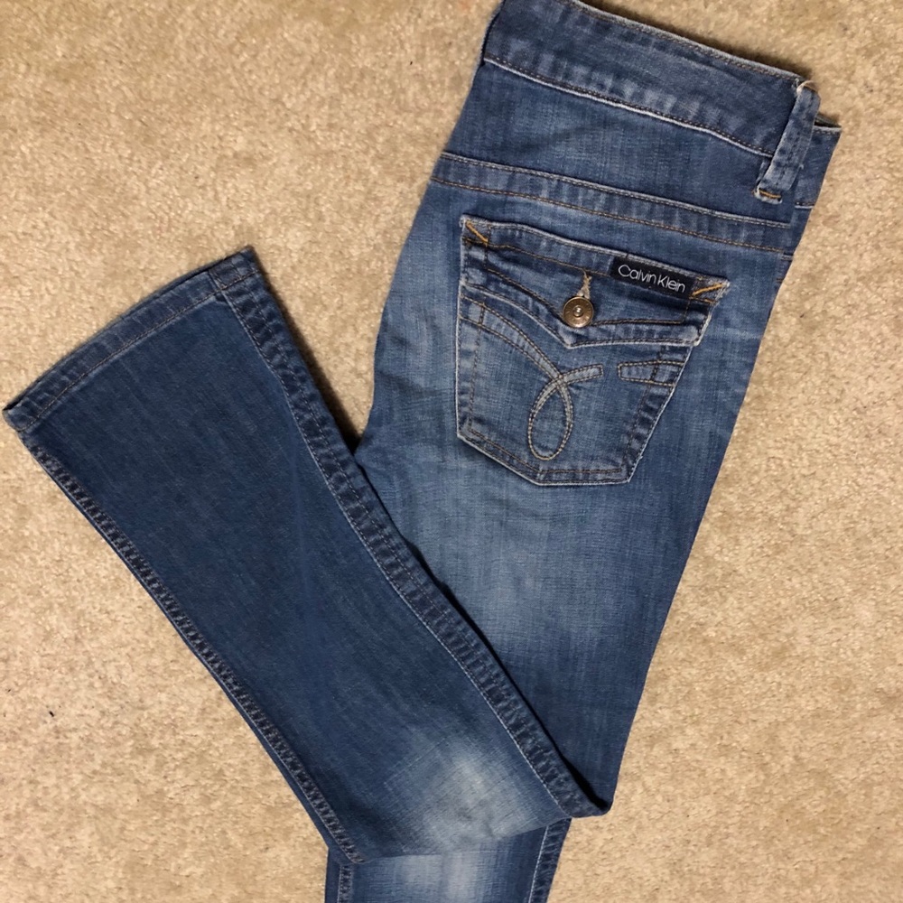 Calvin Klein boot cut jeans Sz 8